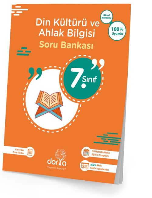 7. Sınıf  Din Kültürü ve Ahlak Bilgisi Soru Bankası 