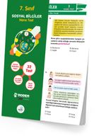 7. Sınıf Sosyal Bilgiler Nano Test (Yaprak Test) 
