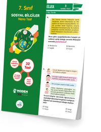 7. Sınıf Sosyal Bilgiler Nano Test (Yaprak Test) 