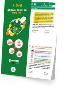 7. Sınıf Sosyal Bilgiler Nano Test (Yaprak Test) 