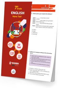7th Grade English Nano Test (Yaprak Test) 