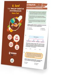 8. Sınıf  T. C. İnkılap Tarihi ve Atatürkçülük Nano Test (Yaprak Test)