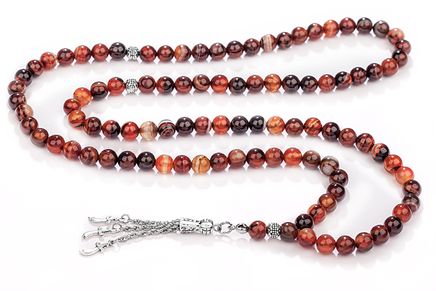 Akik 99'luk - Kahve Siyah Tonlu (DT99-04)