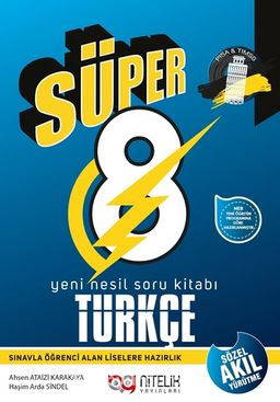 8. Sınıf Süper Türkçe Yeni Nesil Soru Kitabı
