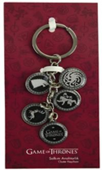 A Game Of Thrones - Salkım Anahtarlık Siyah (GOT521)