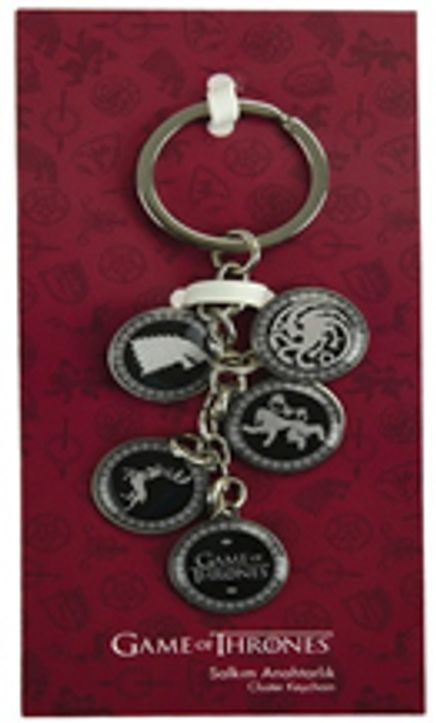 A Game Of Thrones - Salkım Anahtarlık Siyah (GOT521)