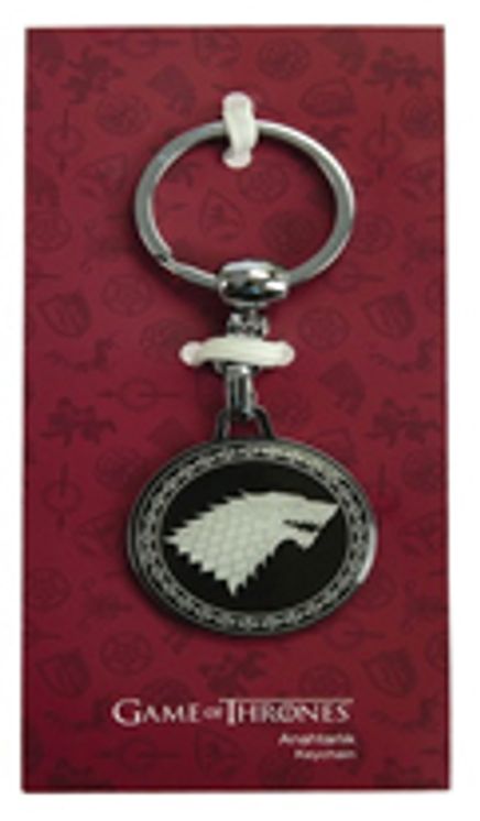 A Game Of Thrones - Tekli Siyah Anahtarlık - Stark (GOT523)