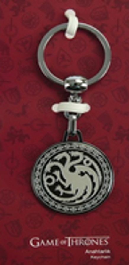 A Game Of Thrones - Tekli Siyah Anahtarlık - Targaryen (GOT526)