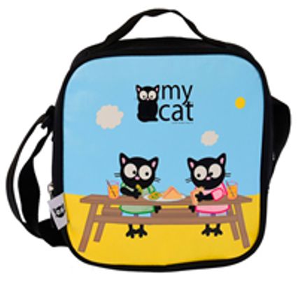 My Cat (Pip) Beslenme Çantası (Mavi) (CAT112)