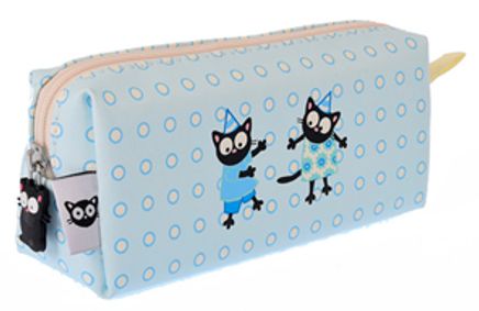 My Cat Üçgen Kalemlikler (Mavi) (CAT131)