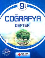 9. Sınıf Coğrafya Defteri