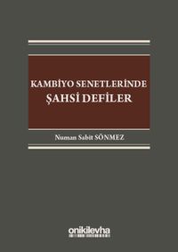 Kambiyo Senetlerinde Şahsi Defiler