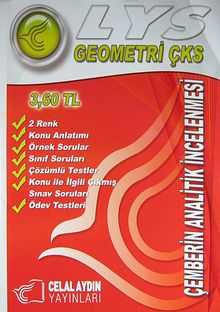 LYS Geometri - Çemberin Analitik İncelenmesi