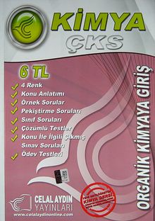 Kimya Çks - Organik Kimyaya Giriş