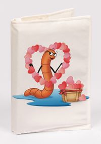 Kitap Kılıfı - Kitapkurdu - Aşk (XL)