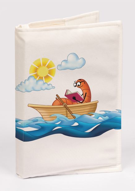 Kitap Kılıfı - Kitapkurdu - Kayık (XL)