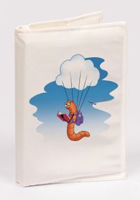 Kitap Kılıfı - Kitapkurdu - Paraşüt (XS)