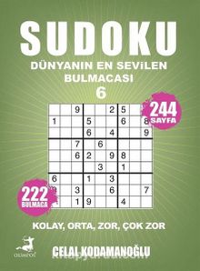 Sudoku Kolay Orta Zor Çok Zor 6