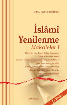 İslami Yenilenme: Makaleler 1