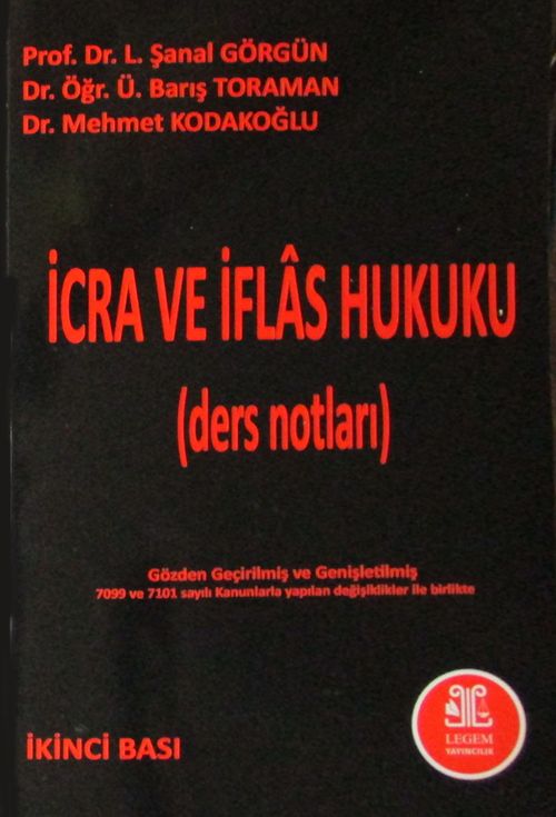 İcra ve İflas Hukuku (Ders Notları)