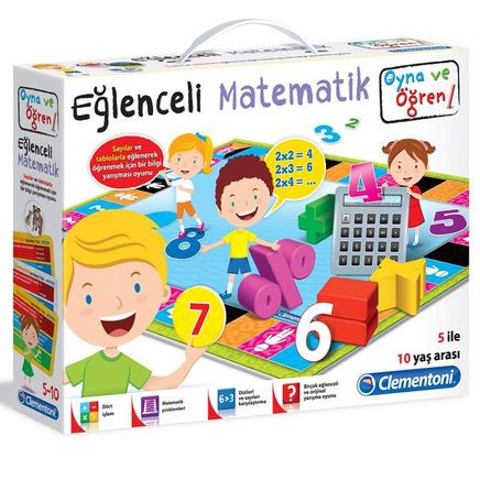 Clementoni Oyna ve Öğren Eğlenceli Matematik (64559)