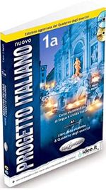 Nuovo Progetto Italiano 1a (Kitap ve Çalışma Kitabı +CD +CDROM) İtalyanca Temel Seviye Edizione Aggiornata