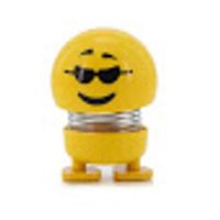 Zıp Zıp Sevimli Kafa Sallayan Emojiler (Cool) (784609)