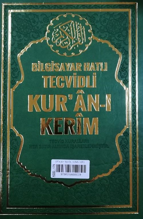 Bilgisayar Hatlı Tecvidli Kur'an-ı Kerim (Cami Boy) (Kod 177)