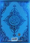 Rahle Boy Mavi Renkli Kur'an-ı Kerim Kod(160)