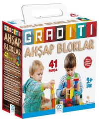 Ahşap Bloklar (41 Parça) (Ca10010)