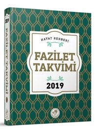 Fazilet Takvimi 2019 Yurtiçi 1. Bölge