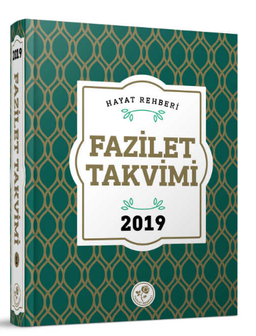 Fazilet Takvimi 2019 Yurtiçi 3. Bölge