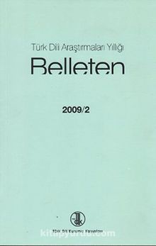 Türk Dili Araştırmaları Yıllığı Belleten 2009 / 2