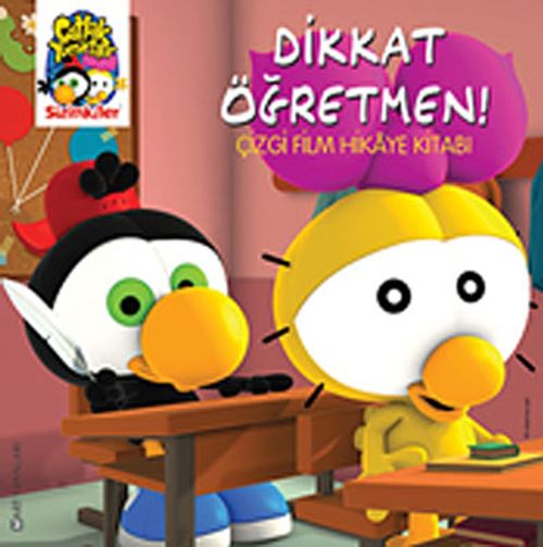 Sizinkiler - Çatlak Yumurtalar / Dikkat Öğretmen! & Çizgi Film Hikaye Kitabı