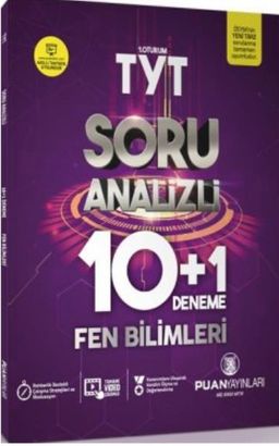 TYT Fen Bilimleri Soru Analizli 10+1 Deneme