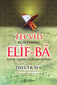 Tecvid Açıklamalı Elif-Ba Kod:F036 (Orta Boy) & Kur'an-ı Kerim'i Öğrenme Rehberi