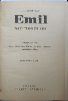 Emil Yahut Terbiyeye Dair (Kod:6-I-1)
