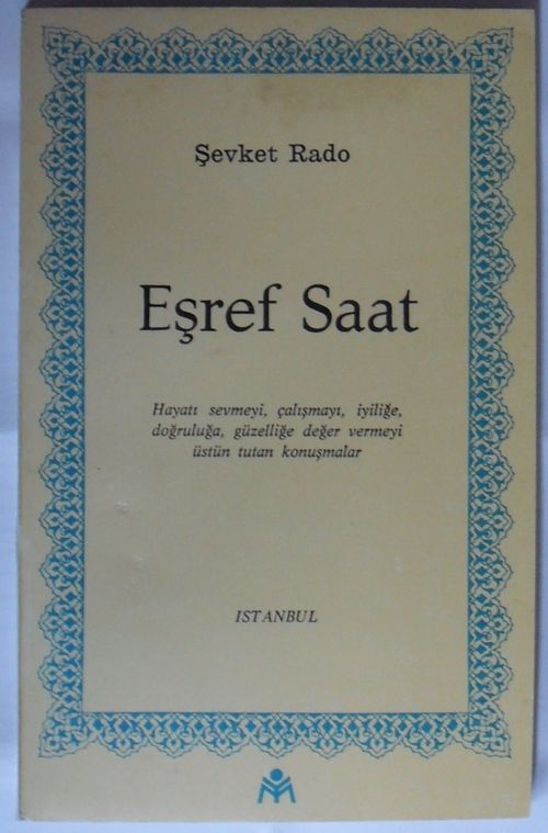 Eşref Saat (Kod:7-F-16)