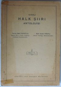 İzahlı Halk Şiiri Antolojisi (Kod:6-I-4)