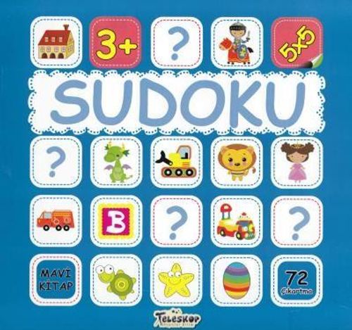 Sudoku 5x5 Mavi Kitap