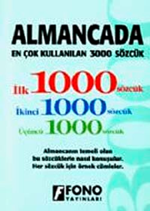 Almancada En Çok Kullanılan 3000 Sözcük
