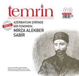 Temrin İki Aylık Düşünce ve Edebiyat Dergisi Sayı:93 Ocak-Şubat 2019