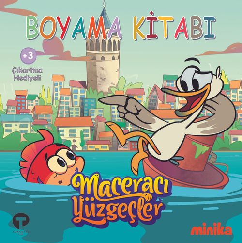 Maceracı Yüzgeçler Boyama Kitabı 3