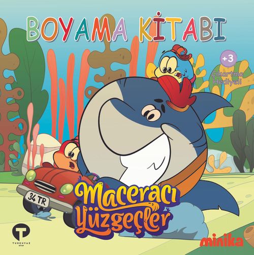 Maceracı Yüzgeçler Boyama Kitabı 2
