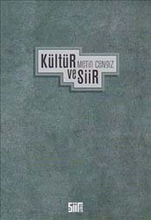 Kültür ve Şiir