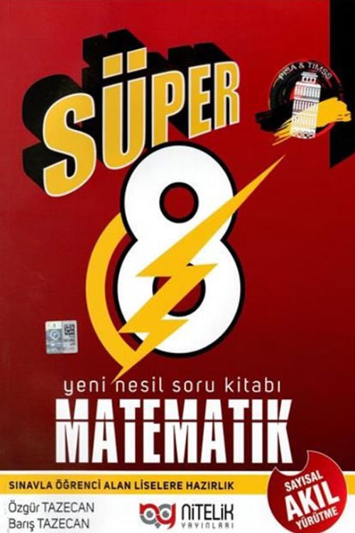 KAZ PERFECT SKILL vol.8 超実戦ドリブルワークアウト編 8. Sınıf Süper Matematik Yeni Nesil Soru Kitabı (Özgür Tazecan
