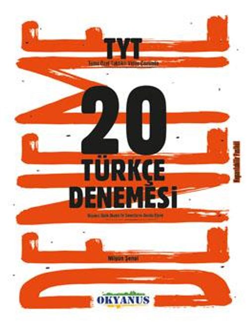 TYT 20 Türkçe Denemesi