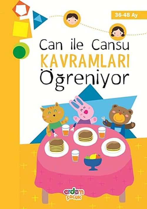 Can ile Cansu Kavramları Öğreniyor (36-48 Ay)