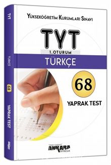 TYT 1. Oturum Türkçe 68 Yaprak Test