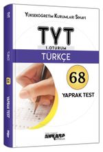 TYT 1. Oturum Türkçe 68 Yaprak Test
